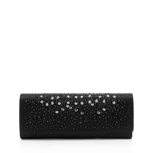 Gucci Satin Crystal Broadway Clutch (SHF-c9WYSA)
