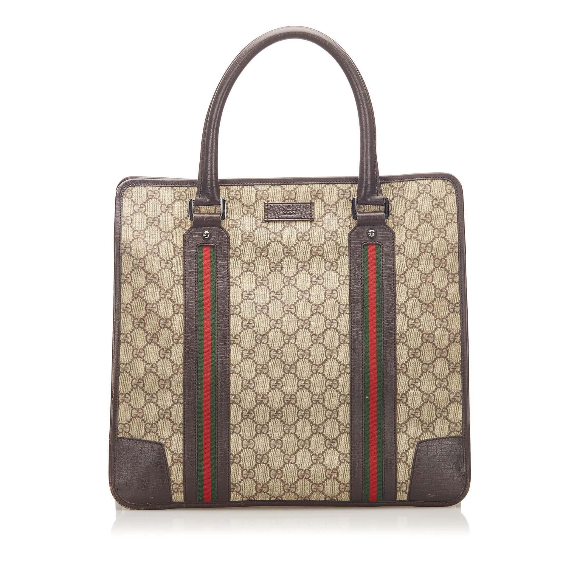 Gucci GG Supreme Monogram Tote Style 13