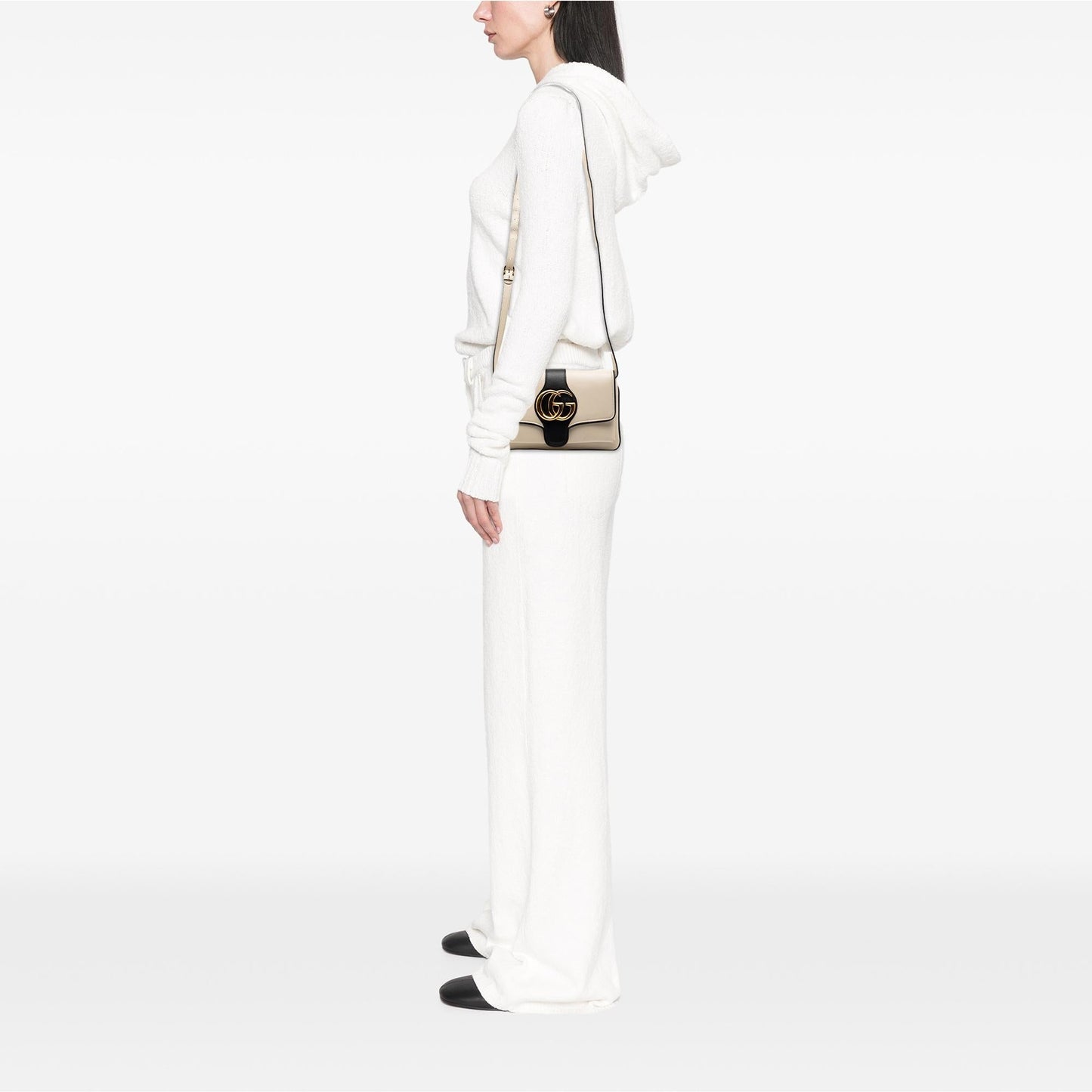 Gucci Small Bicolor Leather Arli Crossbody