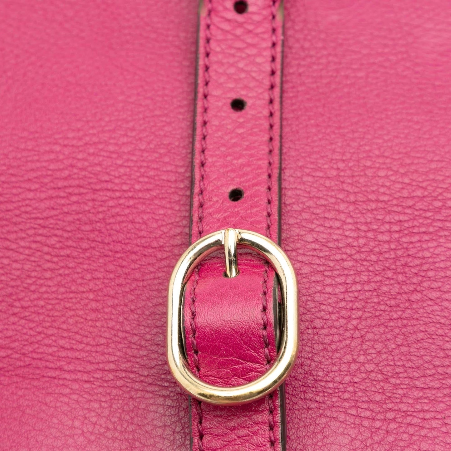 Gucci Small Calfskin Bamboo Shopper Satchel