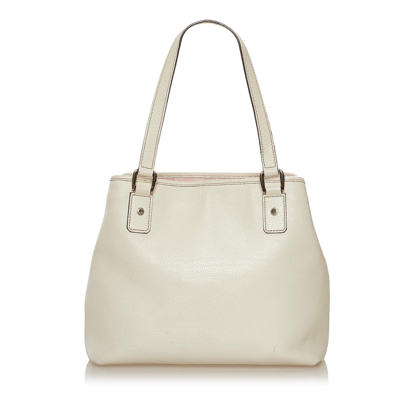 Gucci Small D-Ring Leather Tote Bag (SHG-34403)