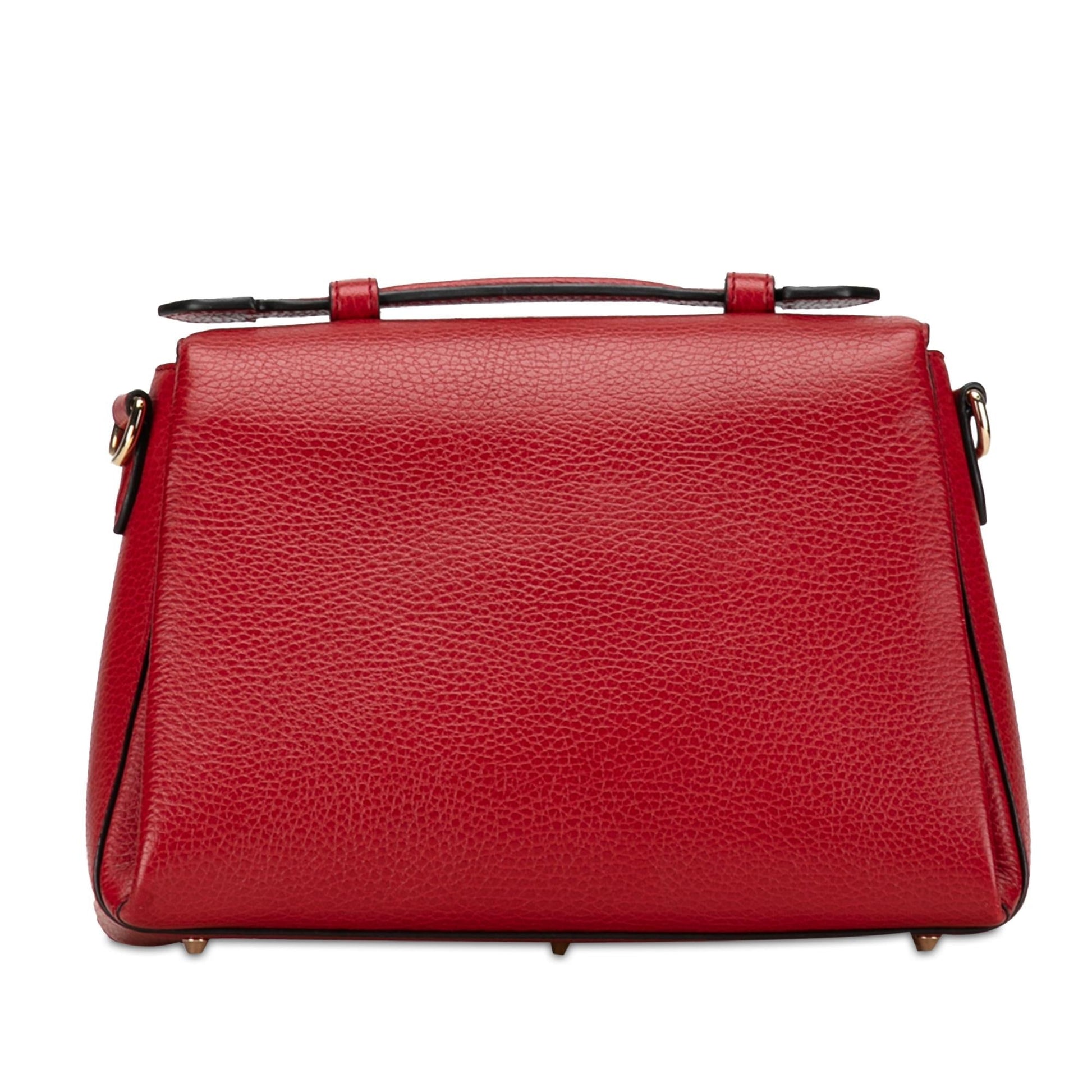 Gucci Small Dollar Calf Interlocking G Satchel (SHG-)