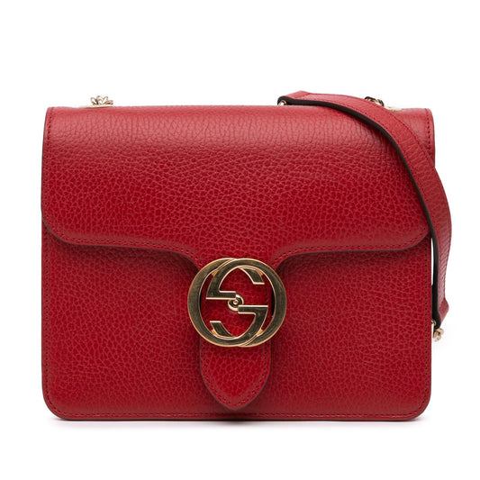 Gucci Small Dollar Calfskin Interlocking G Crossbody