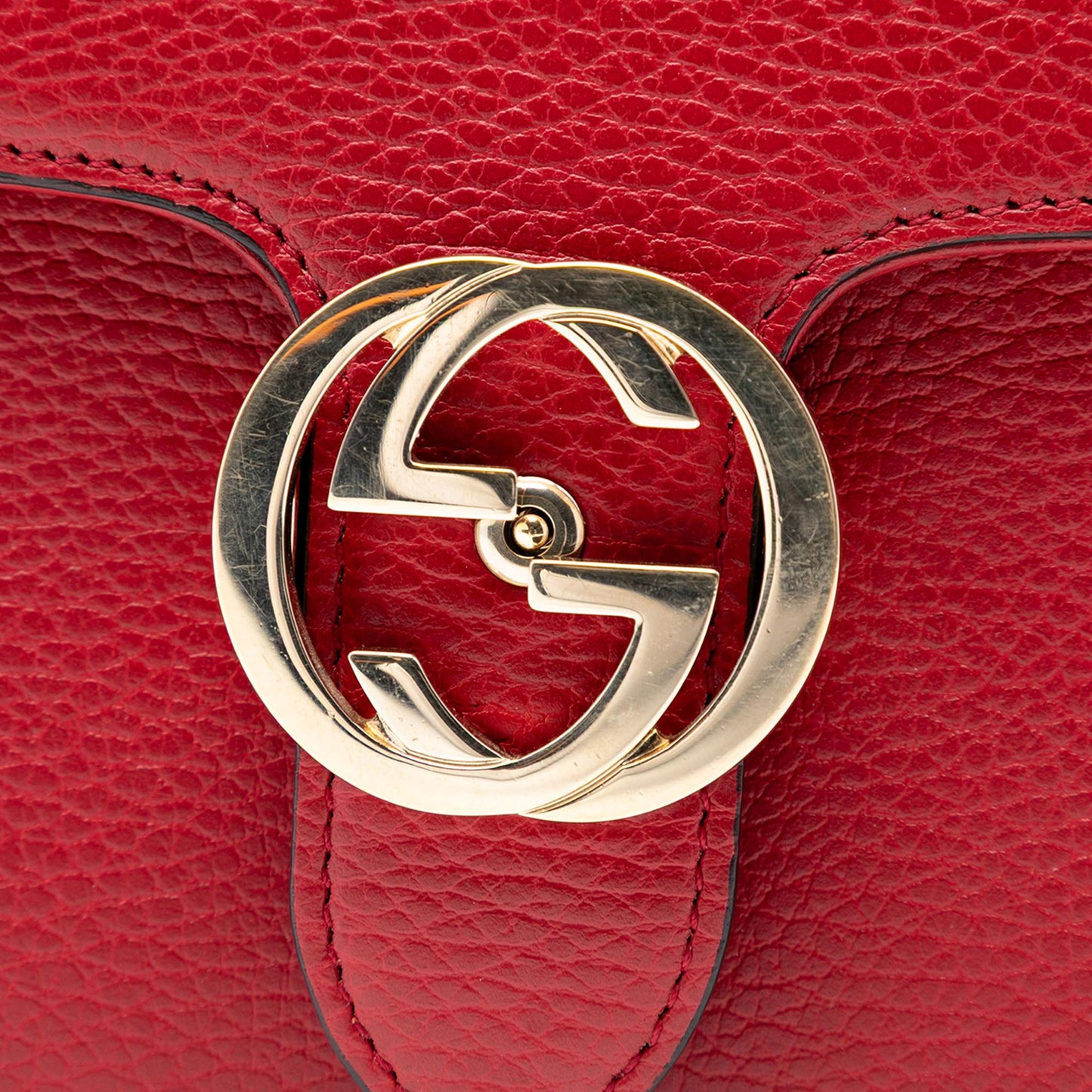Gucci Small Dollar Calfskin Interlocking G Crossbody