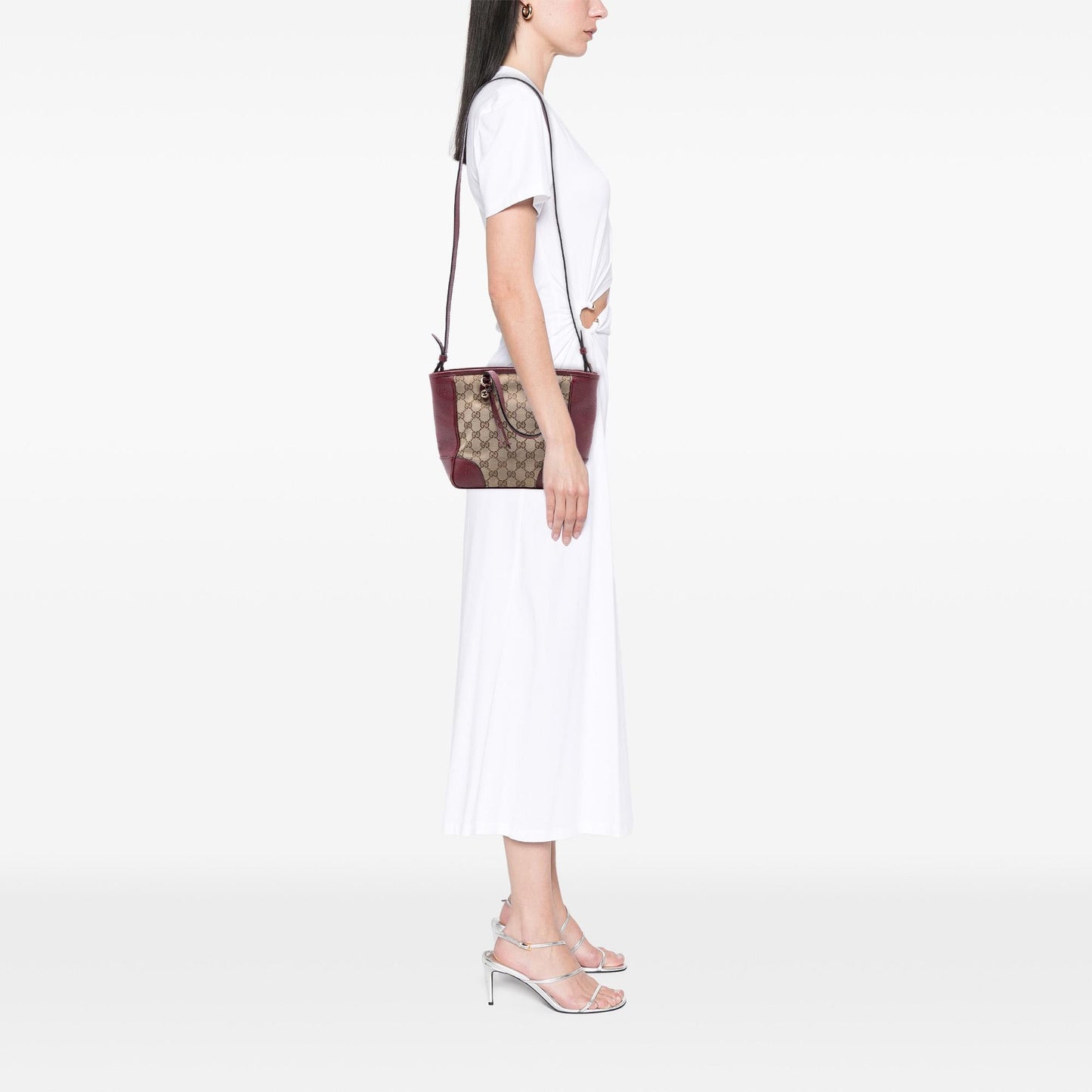 Gucci Small GG Canvas Bree Satchel