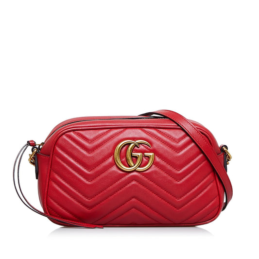 Gucci Small GG Marmont Crossbody (SHG-oaTsac)