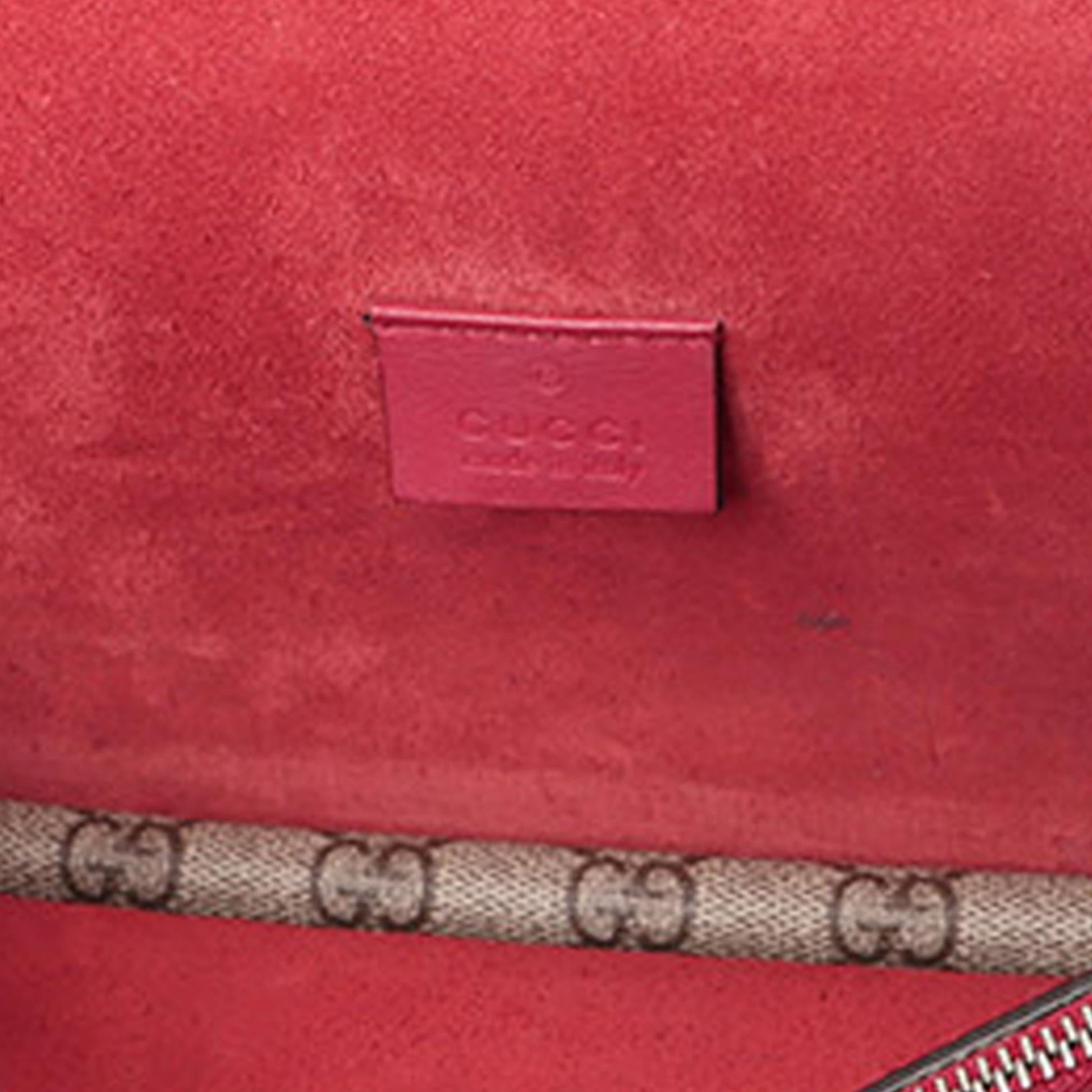 Gucci Canvas Shoulder Bag