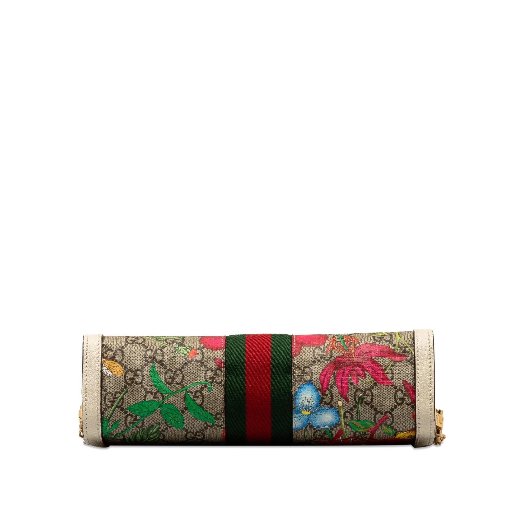 Gucci Chain Canvas Shoulder Bag