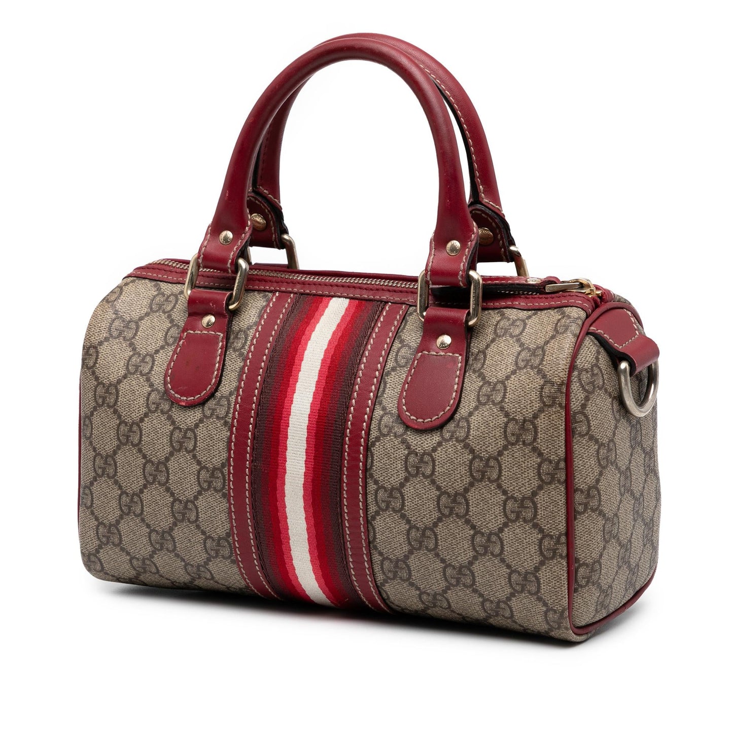 Gucci Small GG Supreme Web Joy Boston Bag