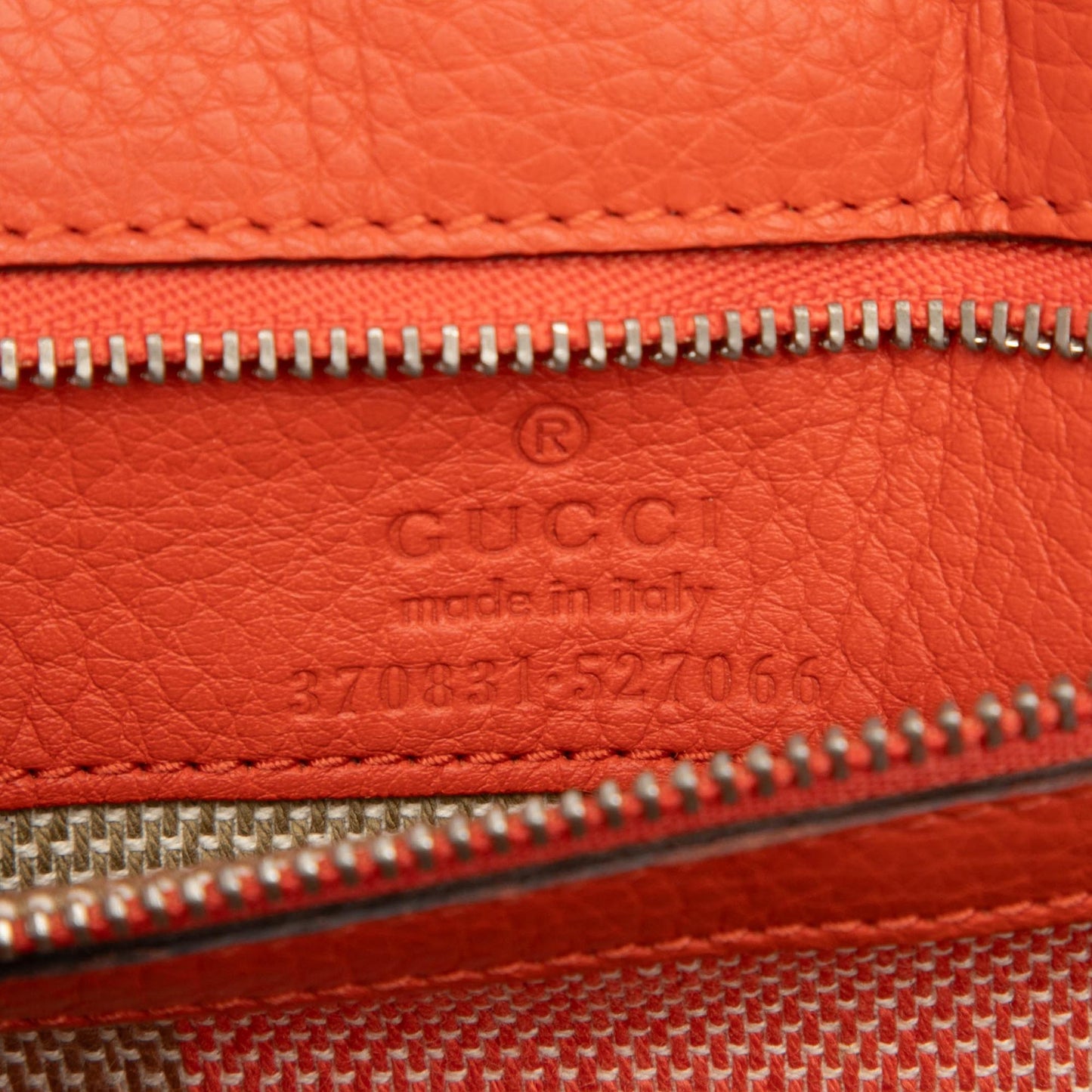 Gucci Small Leather Bamboo Daily Satchel