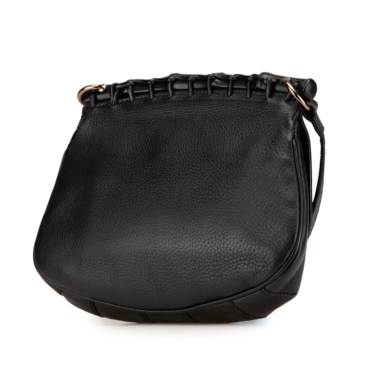 Gucci Small Leather Bamboo Nouveau Fringe Crossbody