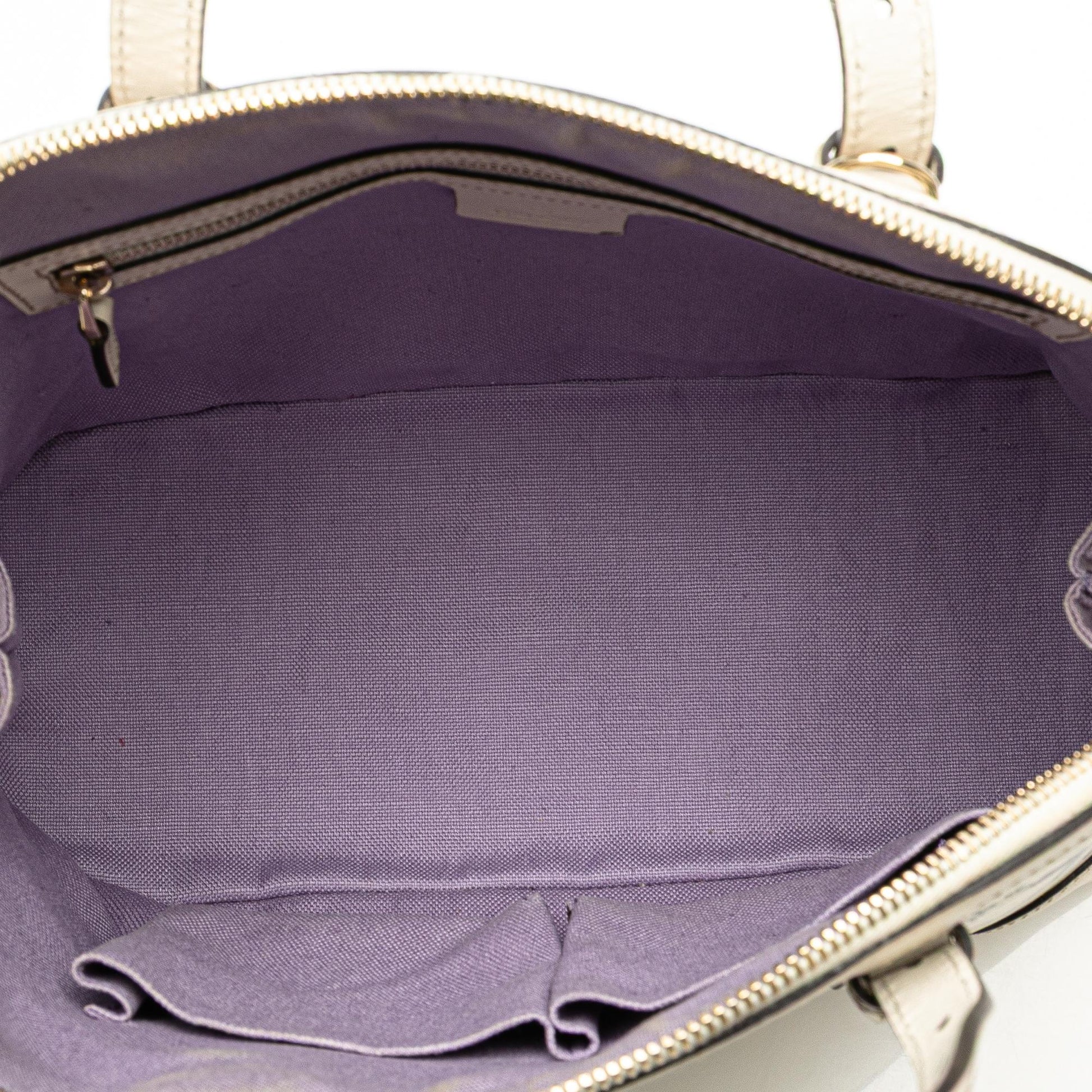 Gucci Small Leather Flora Nice Dome Satchel
