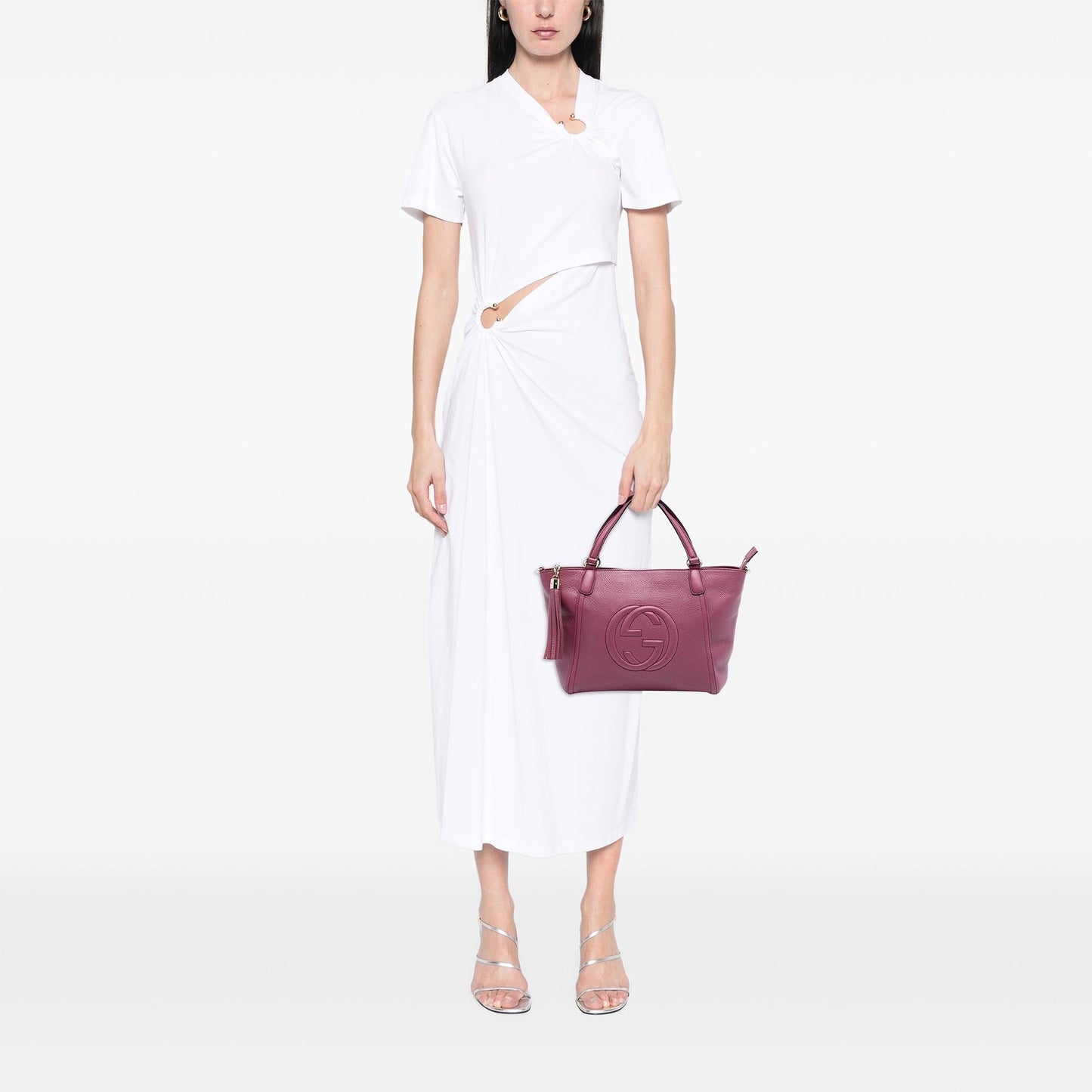 Gucci Small Leather Soho Cellarius Satchel