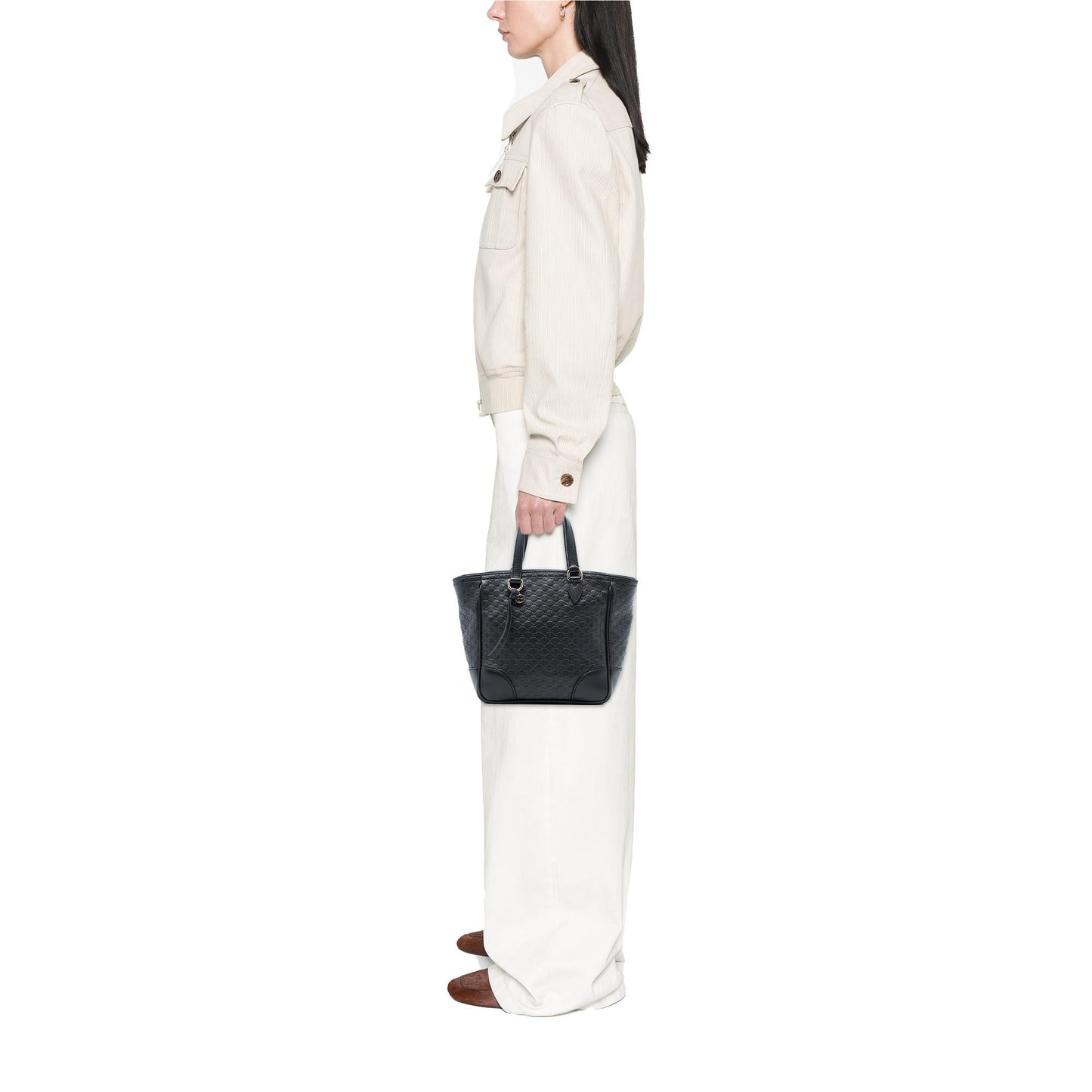 Gucci Small Microguccissima Bree Satchel