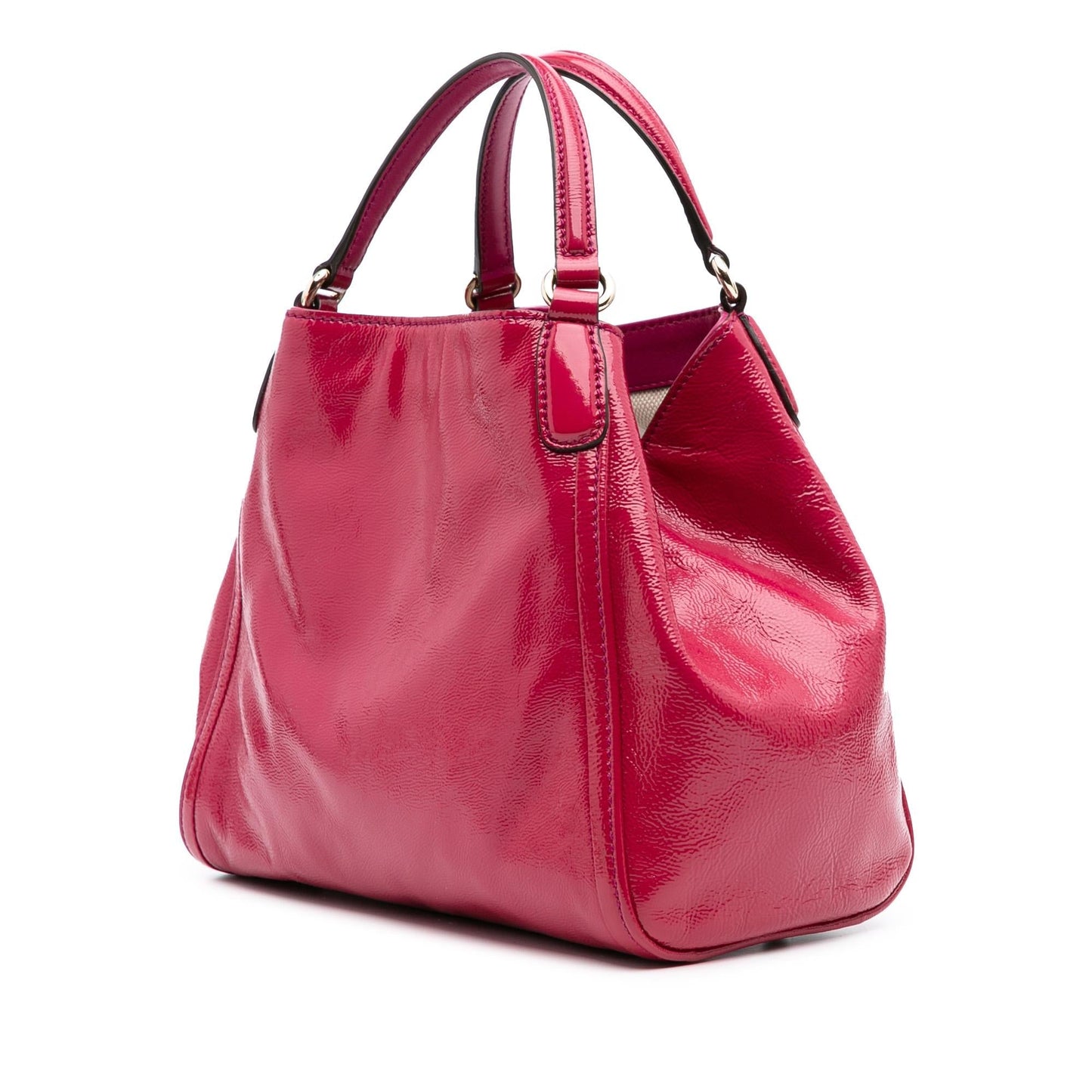Gucci Small Patent Soho Satchel