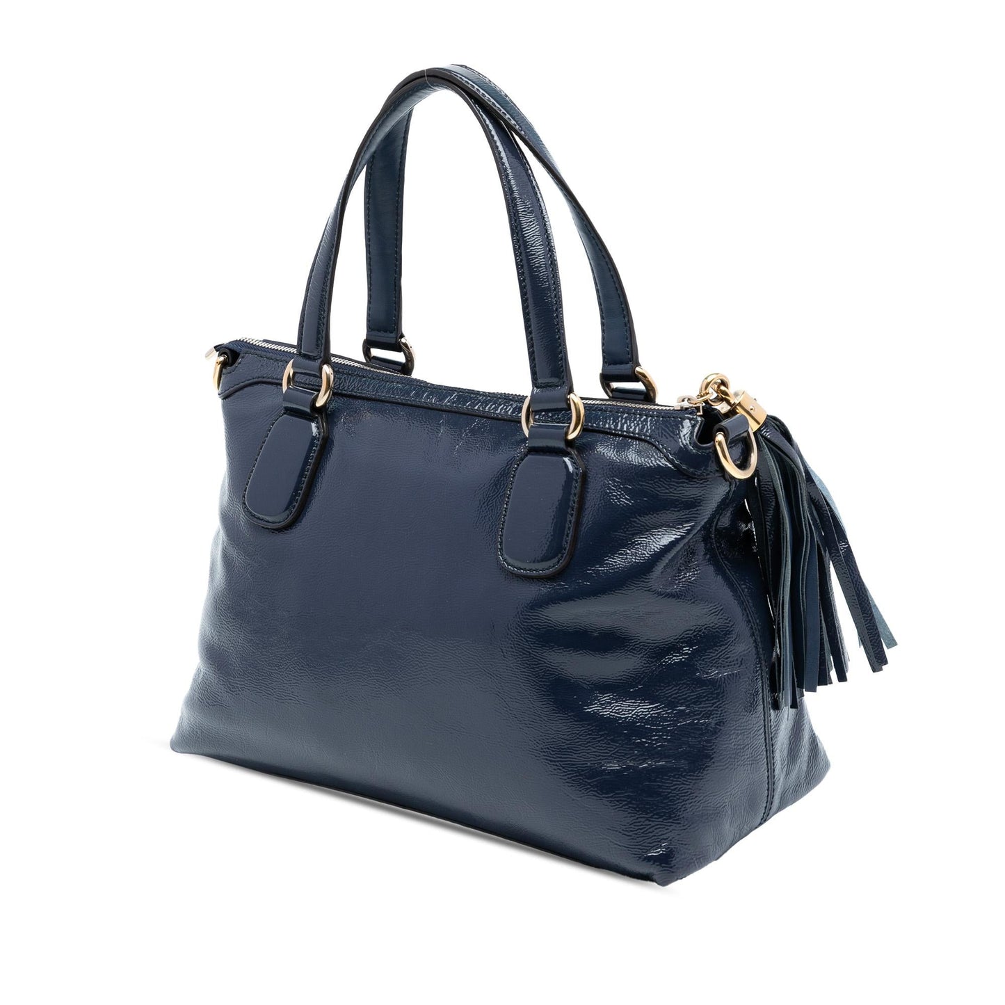 Gucci Small Patent Soho Working Satchel