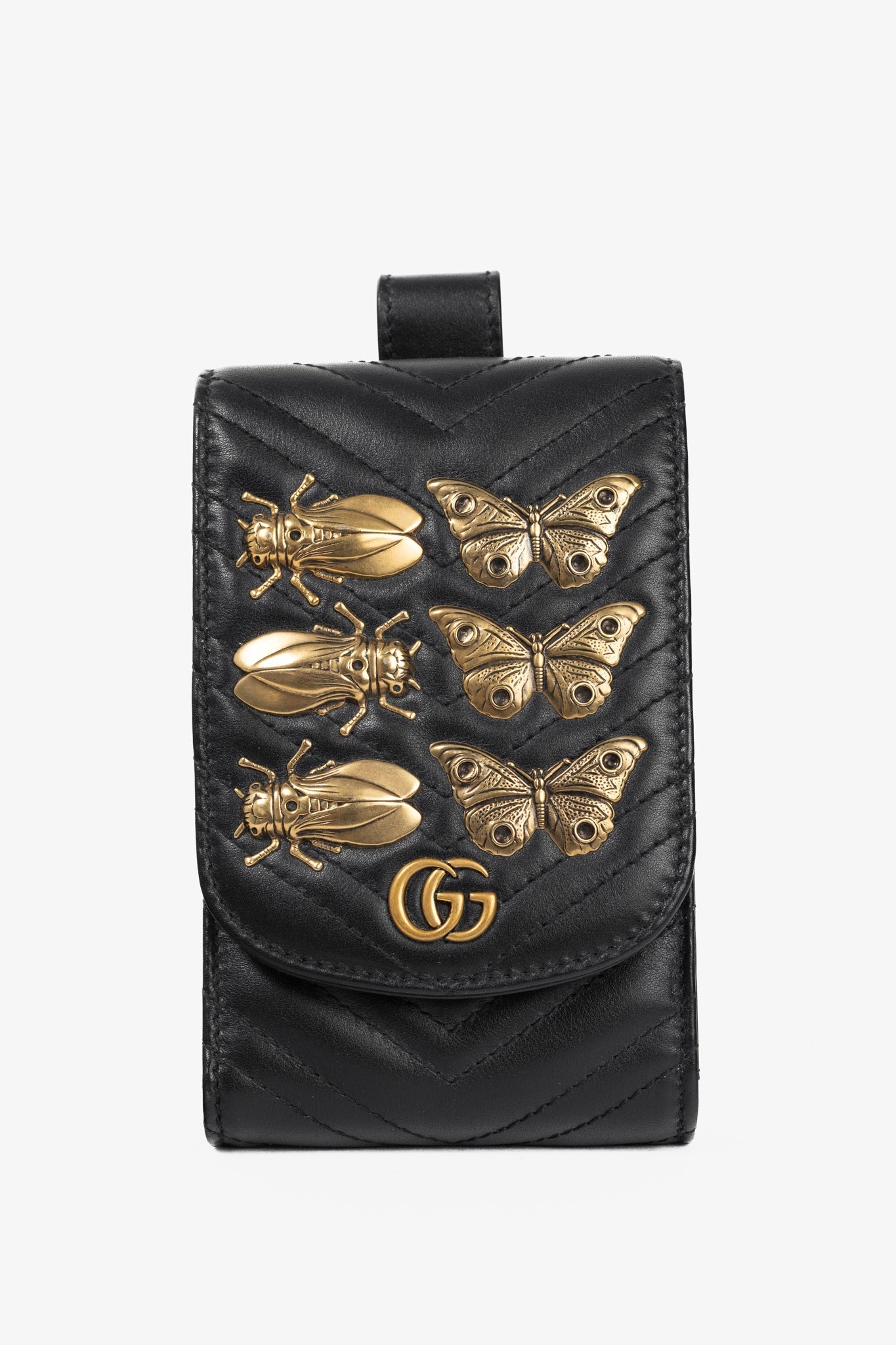 Gucci Quilted Leather Clutch