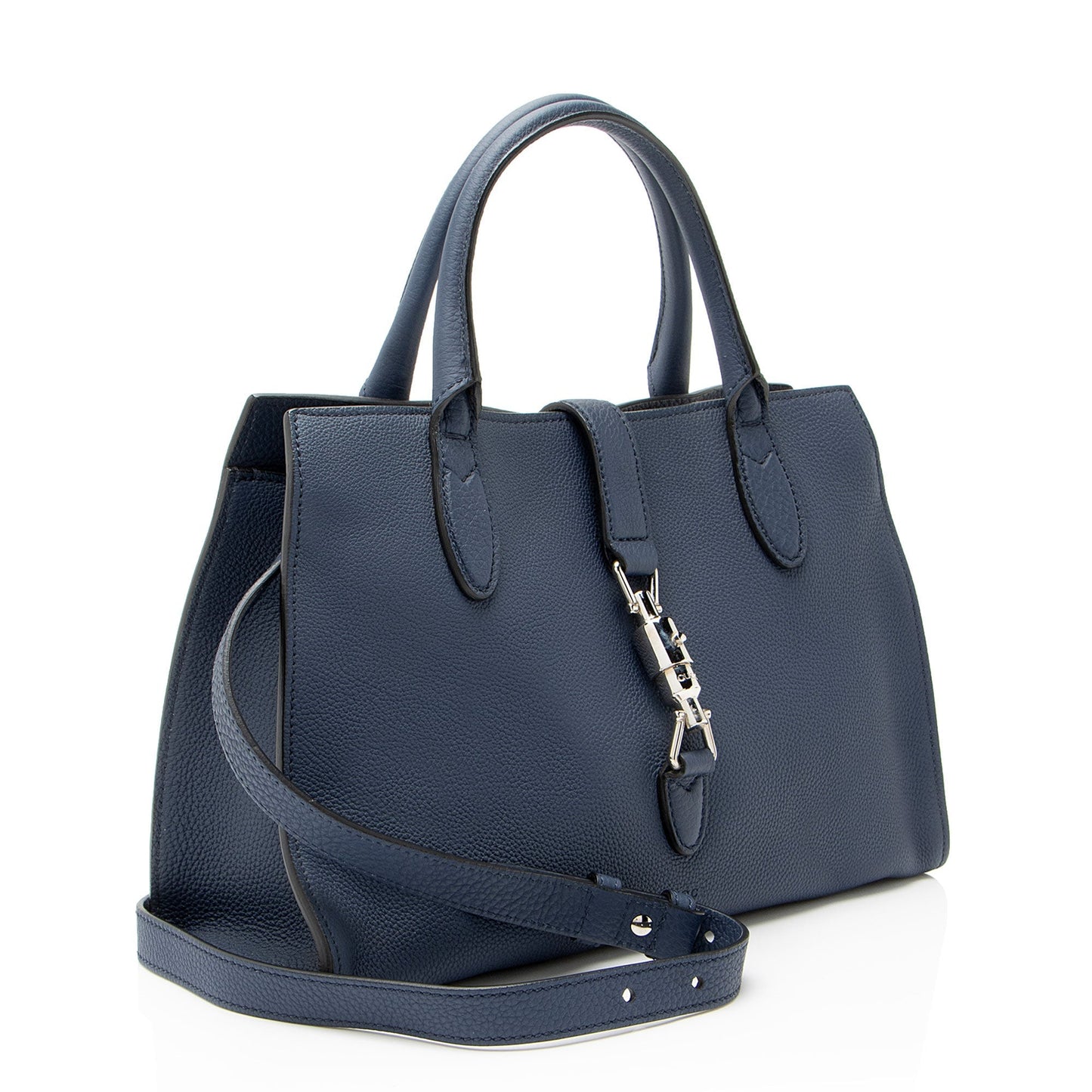 Gucci Soft Pebbled Leather Jackie Small Tote