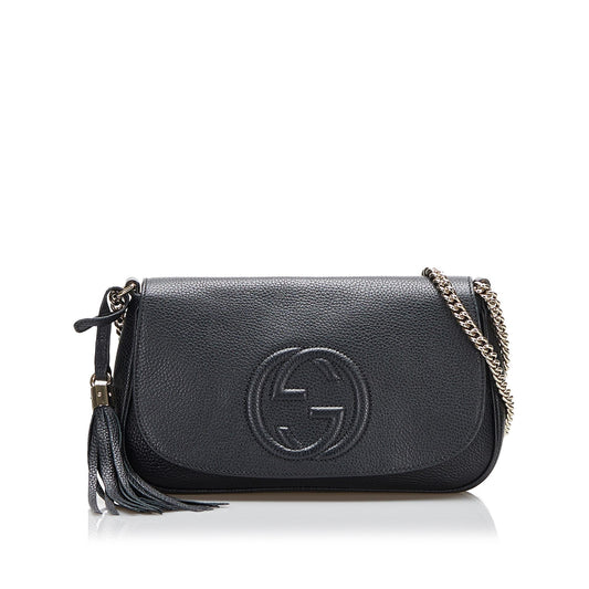 Gucci Soho Flap Crossbody (SHG-UVI074)