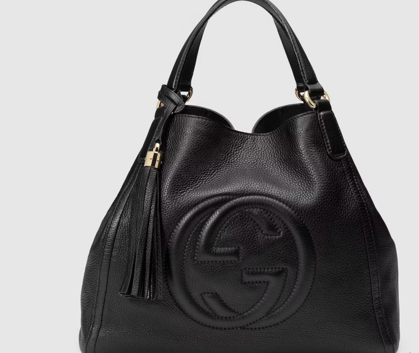 Gucci Caro Leather Shoulder Bag