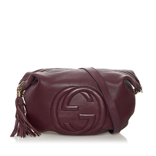 Gucci Soho Leather Crossbody Bag (SHG-32710)
