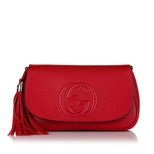 Gucci Soho Leather Crossbody Bag (SHG-35129)