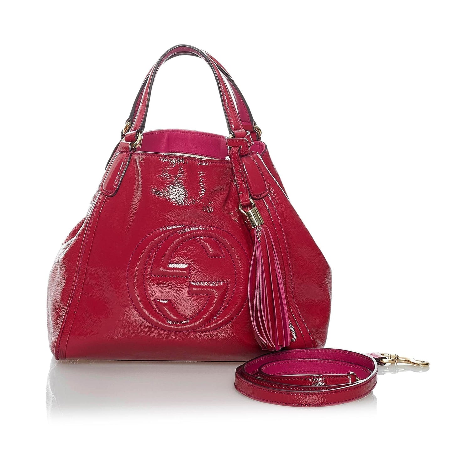 Gucci Soho Patent Leather Satchel
