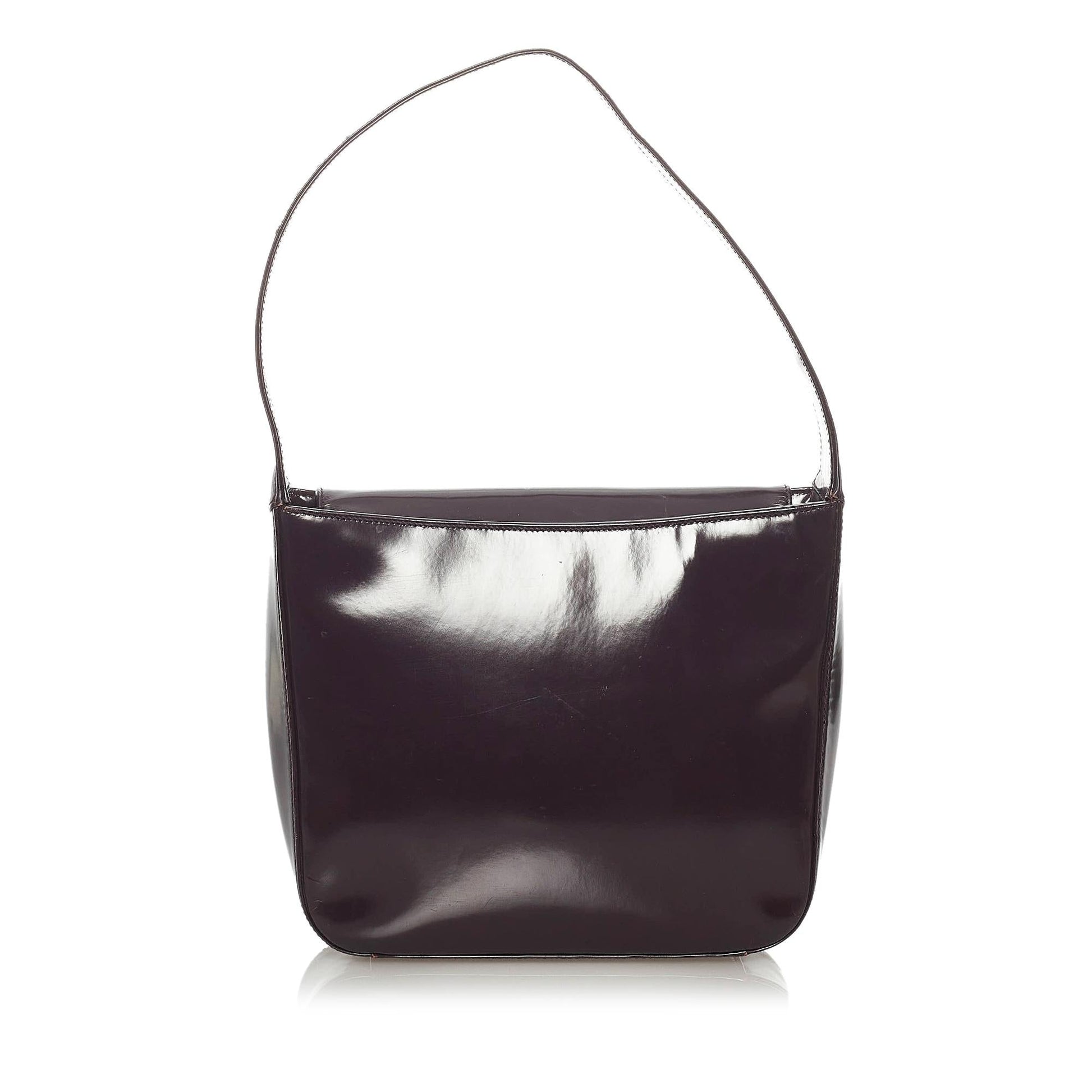Gucci Soho Leather Patent Leather Shoulder Bag Style 2