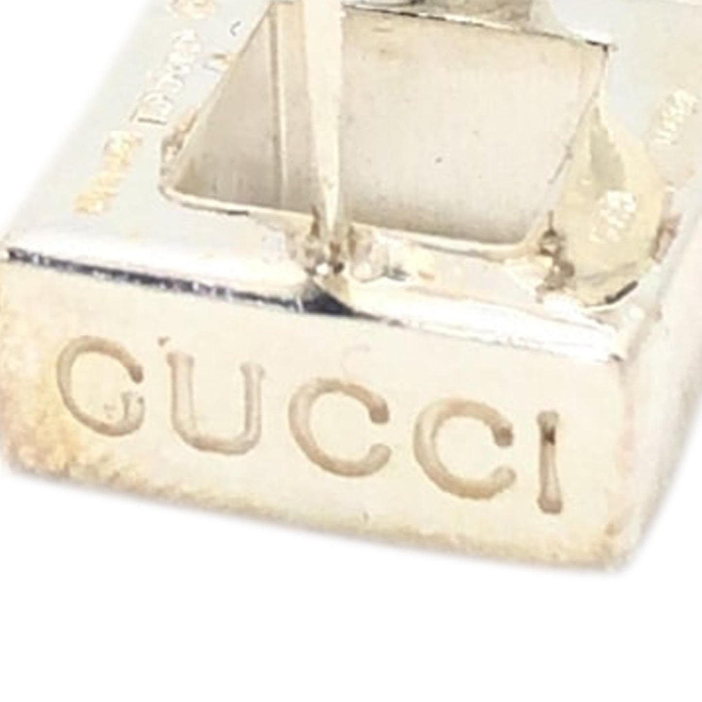 Gucci Square Metal Clip on Earrings (SHG-4enAGU)