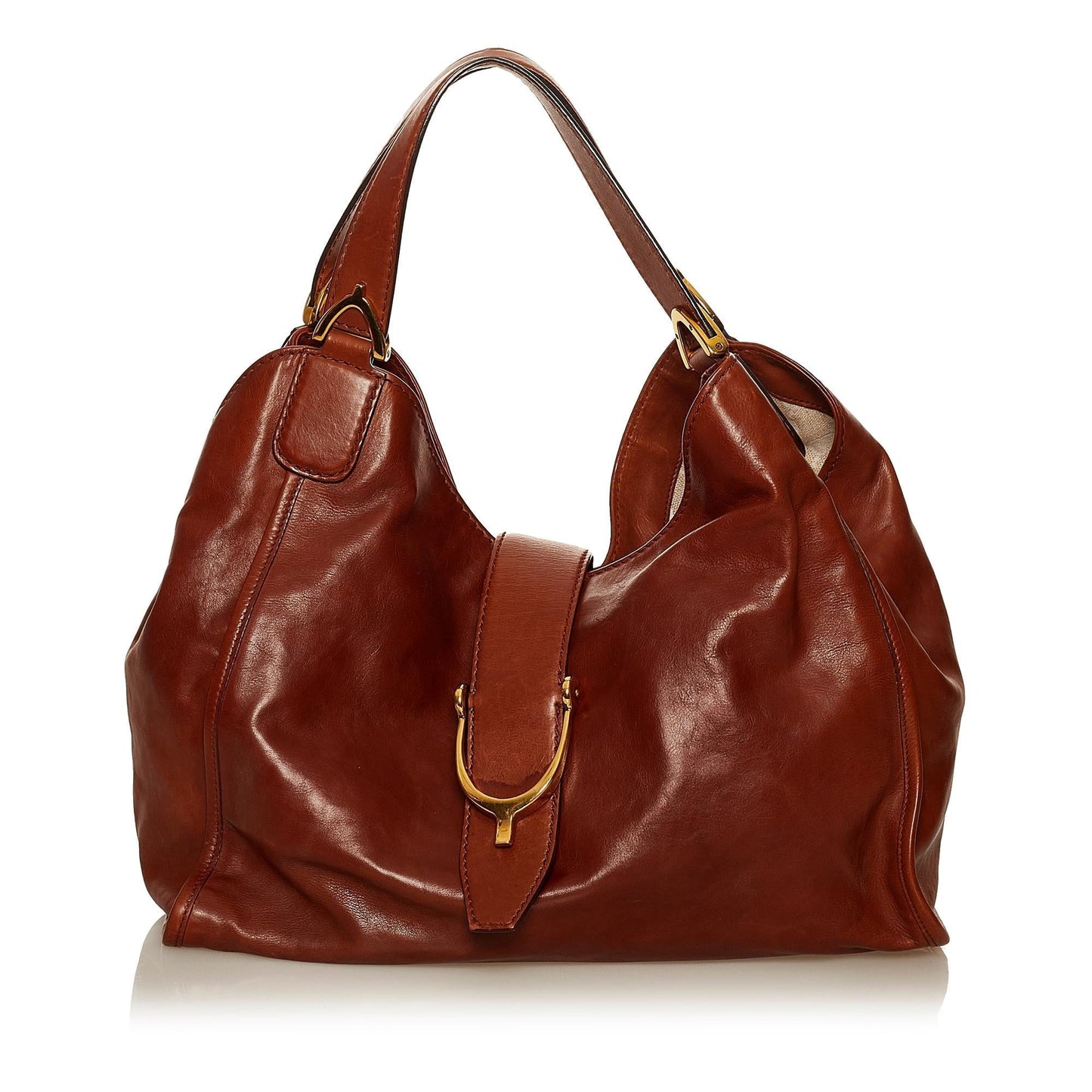 Gucci Leather Shoulder Bag Style 36