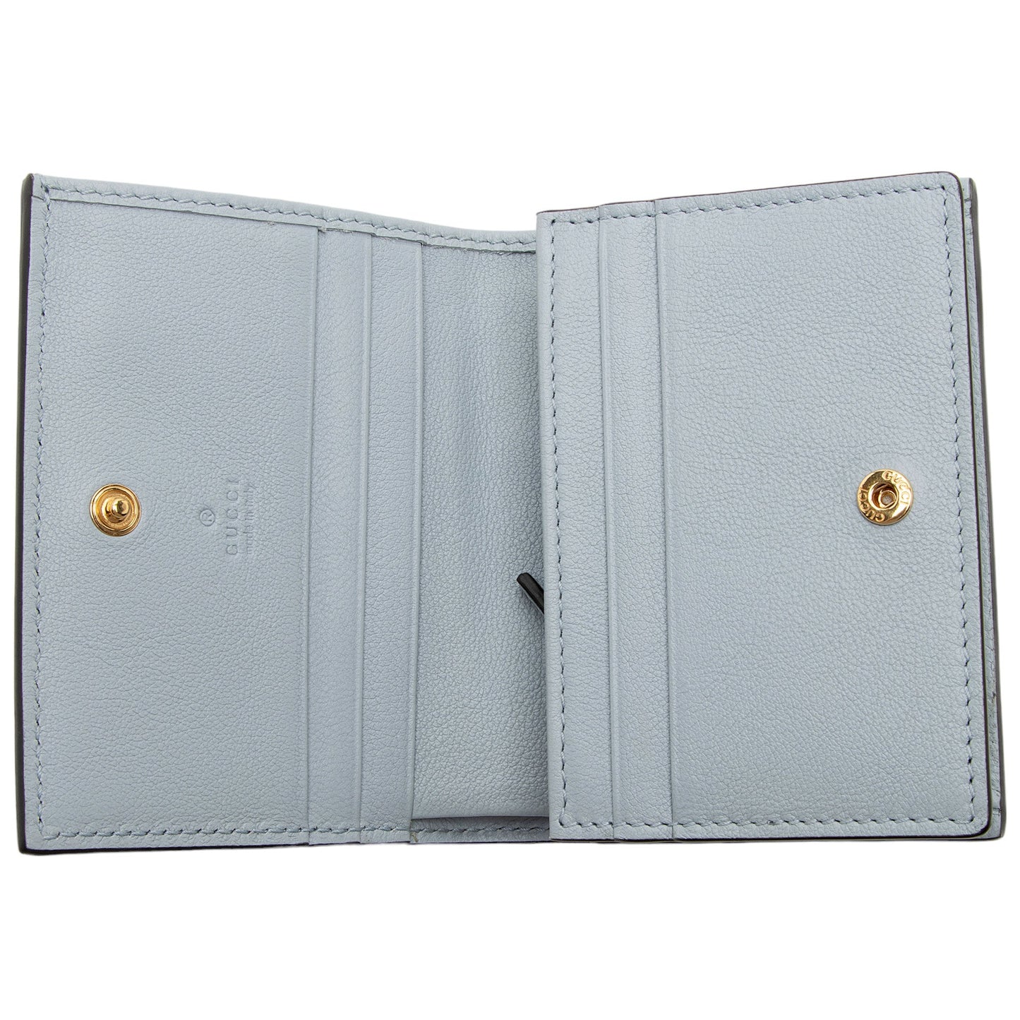Gucci Striped GG Supreme Card Case (SHF-1rnRmQ)
