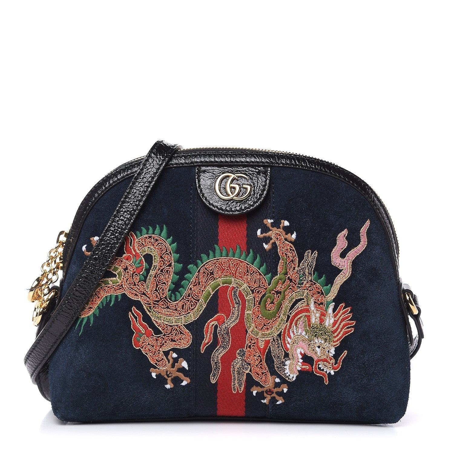 Gucci Caro Leather Shoulder Bag