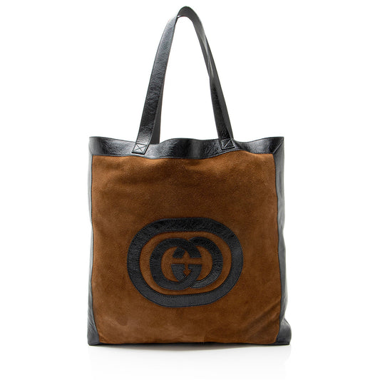 Gucci Suede Ophidia Maxi Tote