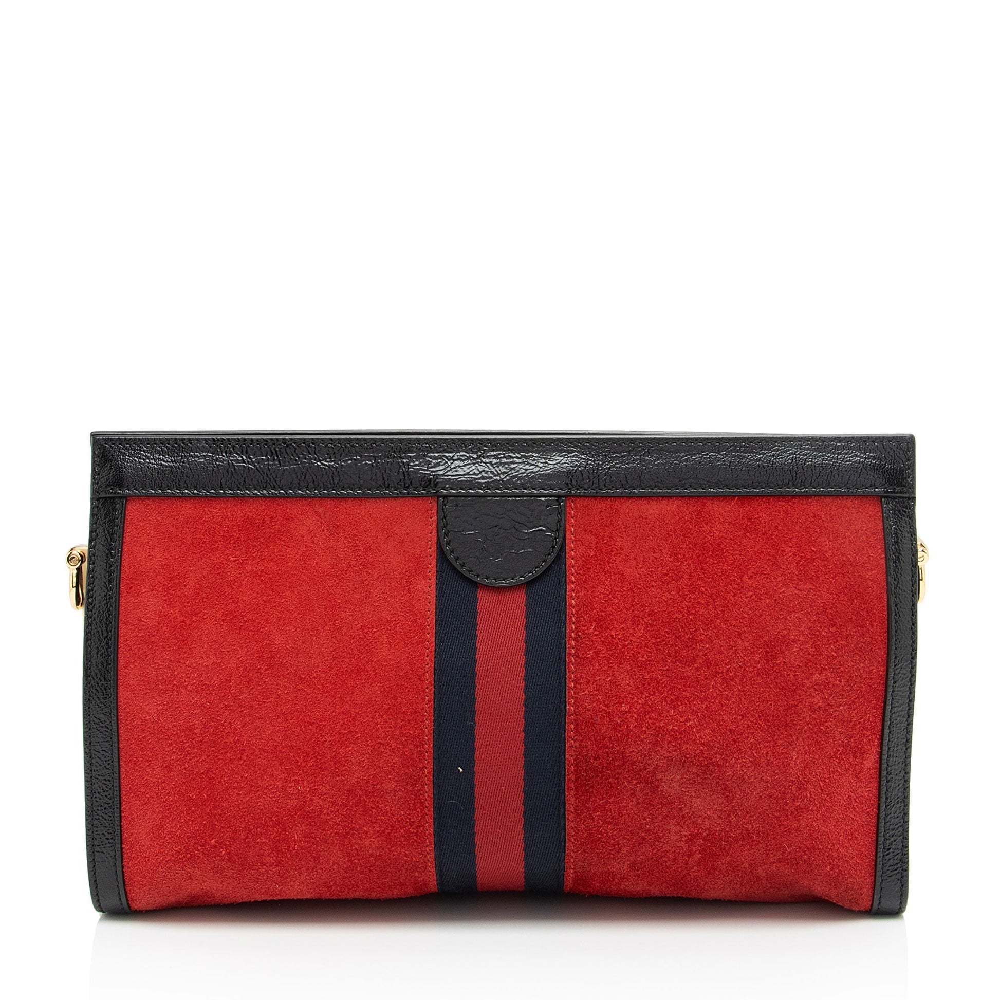 Gucci Nylon Leather Shoulder Bag