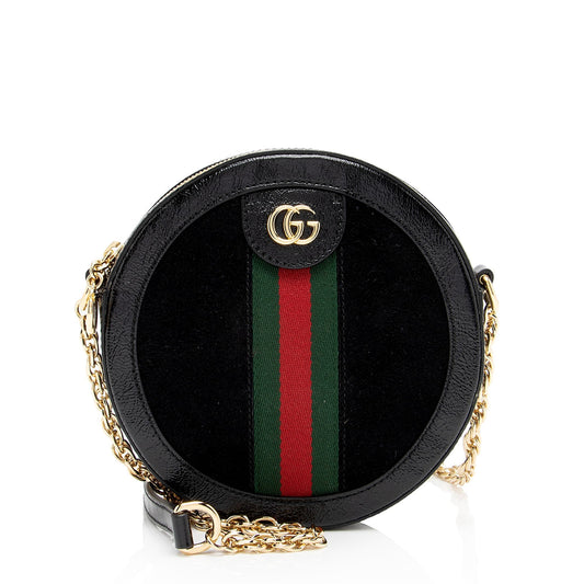 Gucci Nylon Leather Mini Crossbody
