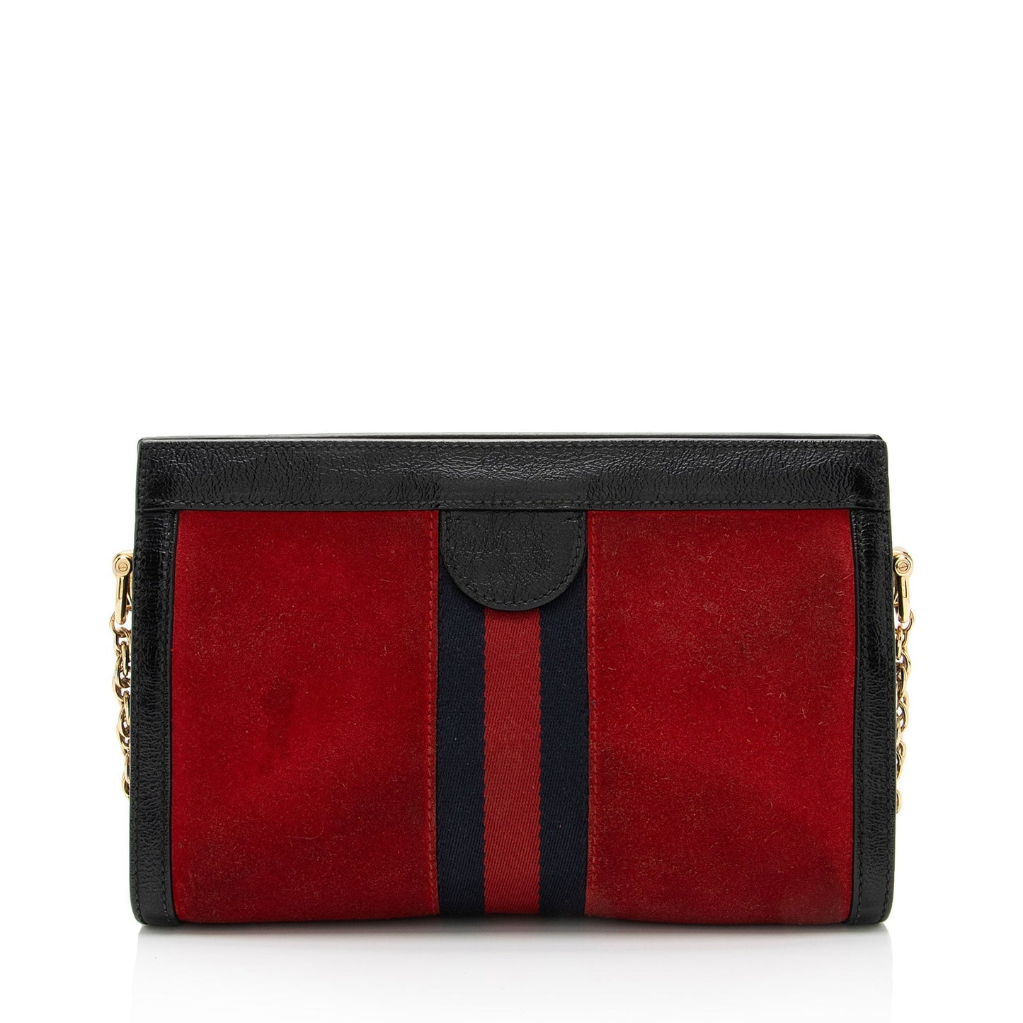 Gucci Nylon Leather Shoulder Bag