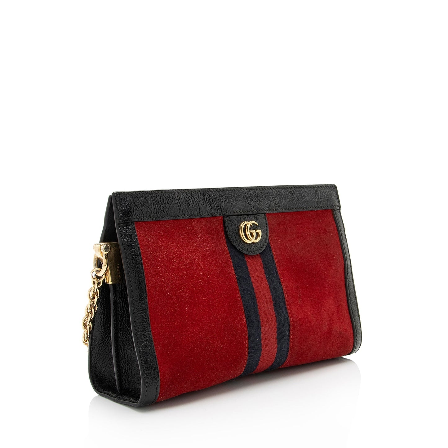 Gucci Nylon Leather Shoulder Bag