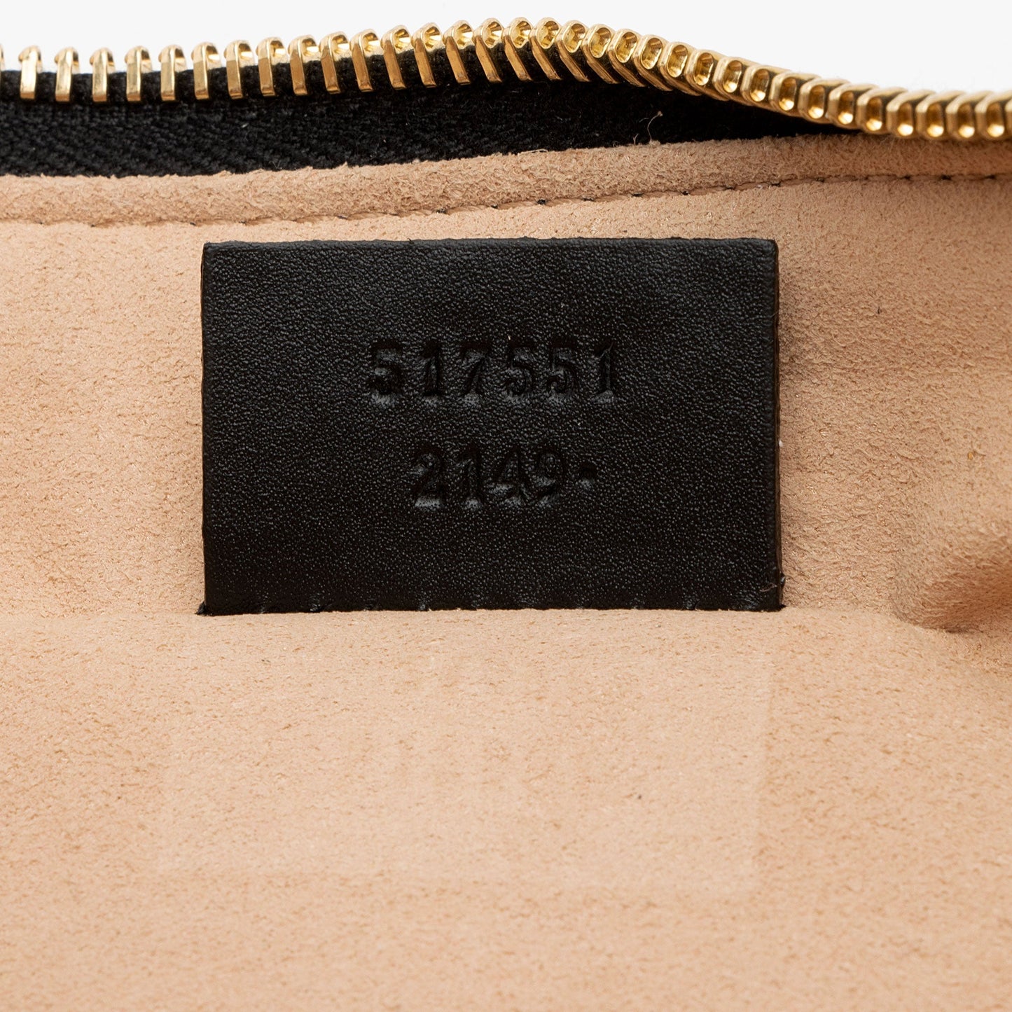 Gucci Nylon Pochette Leather Clutch