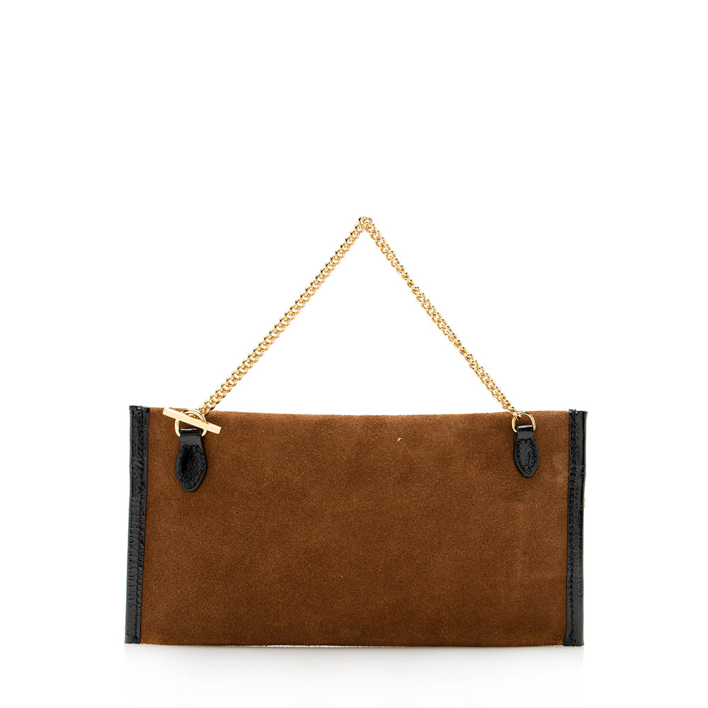 Gucci Leather Suede Clutch Style 2