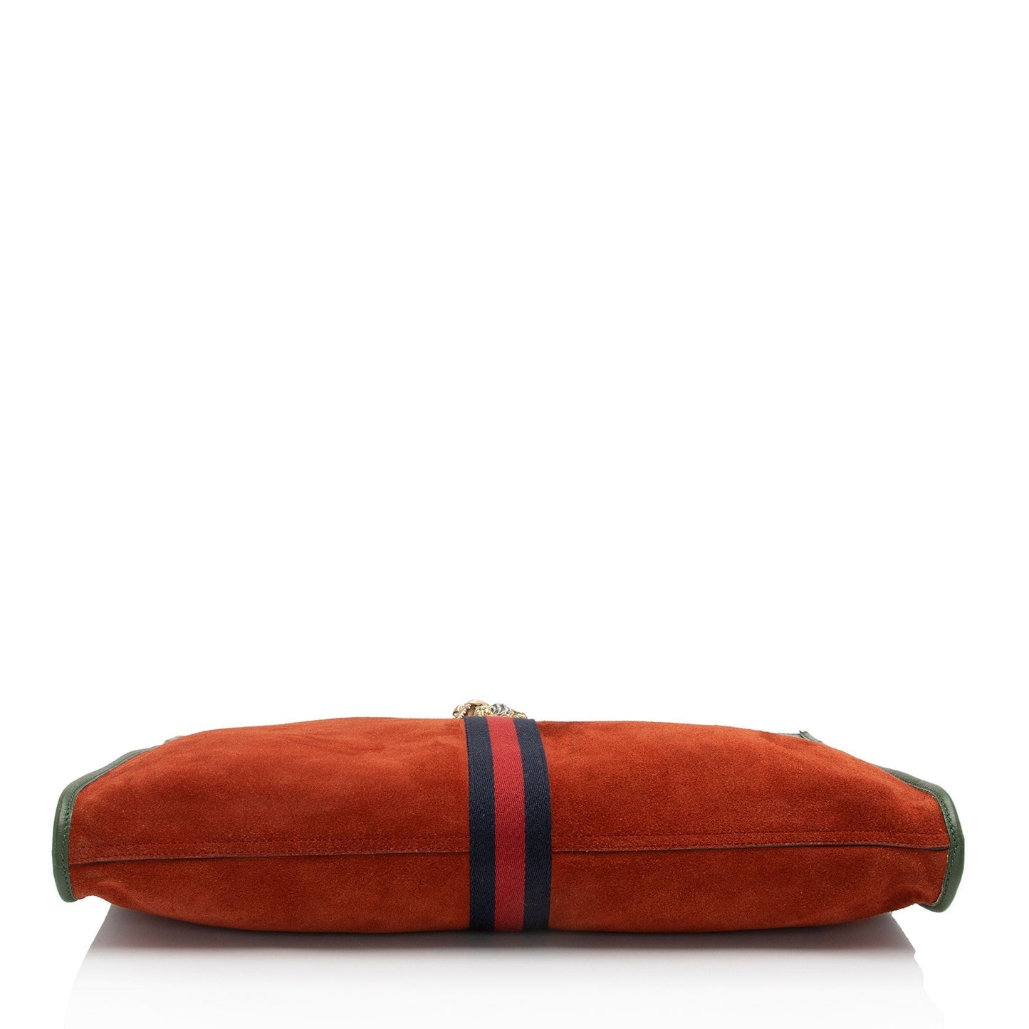 Gucci Nylon Pochette Leather Tote