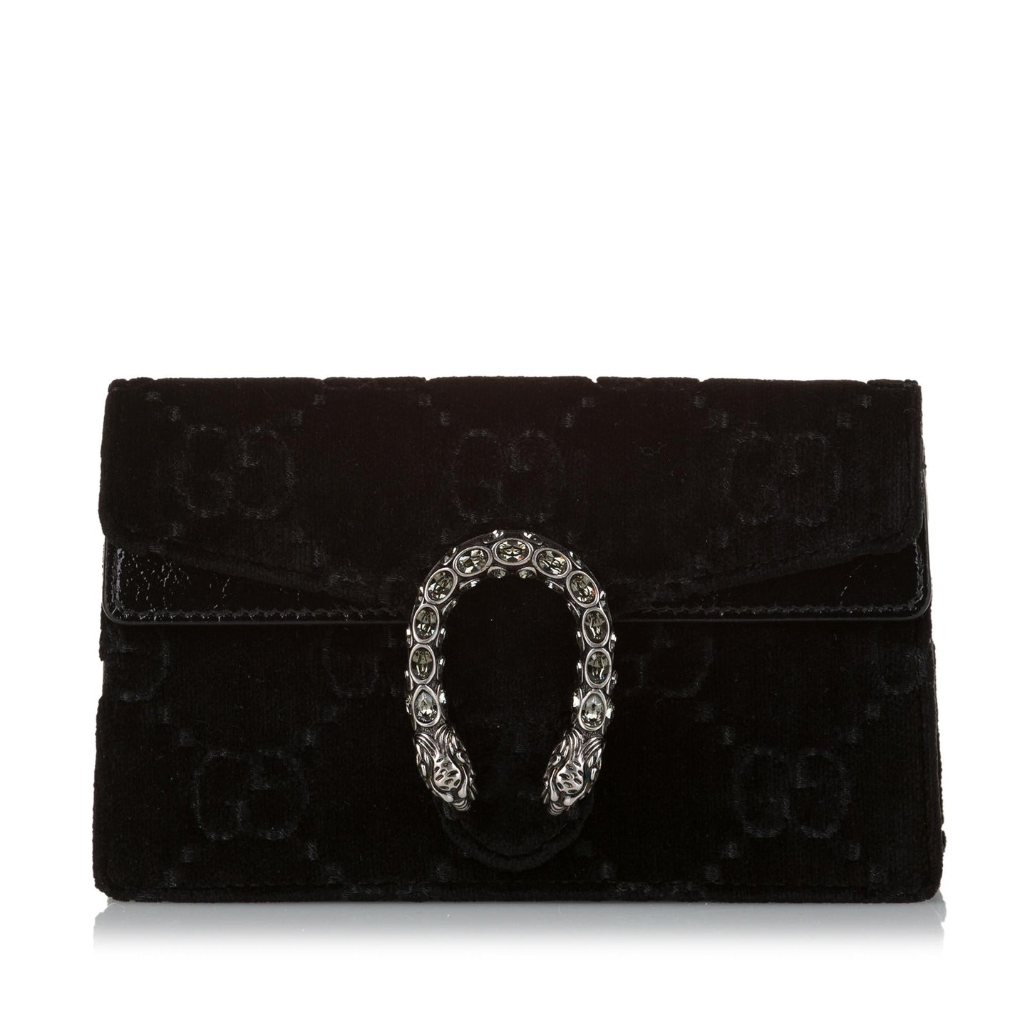 Gucci Super Mini GG Velvet Dionysus Crossbody Bag (SHG-34523)