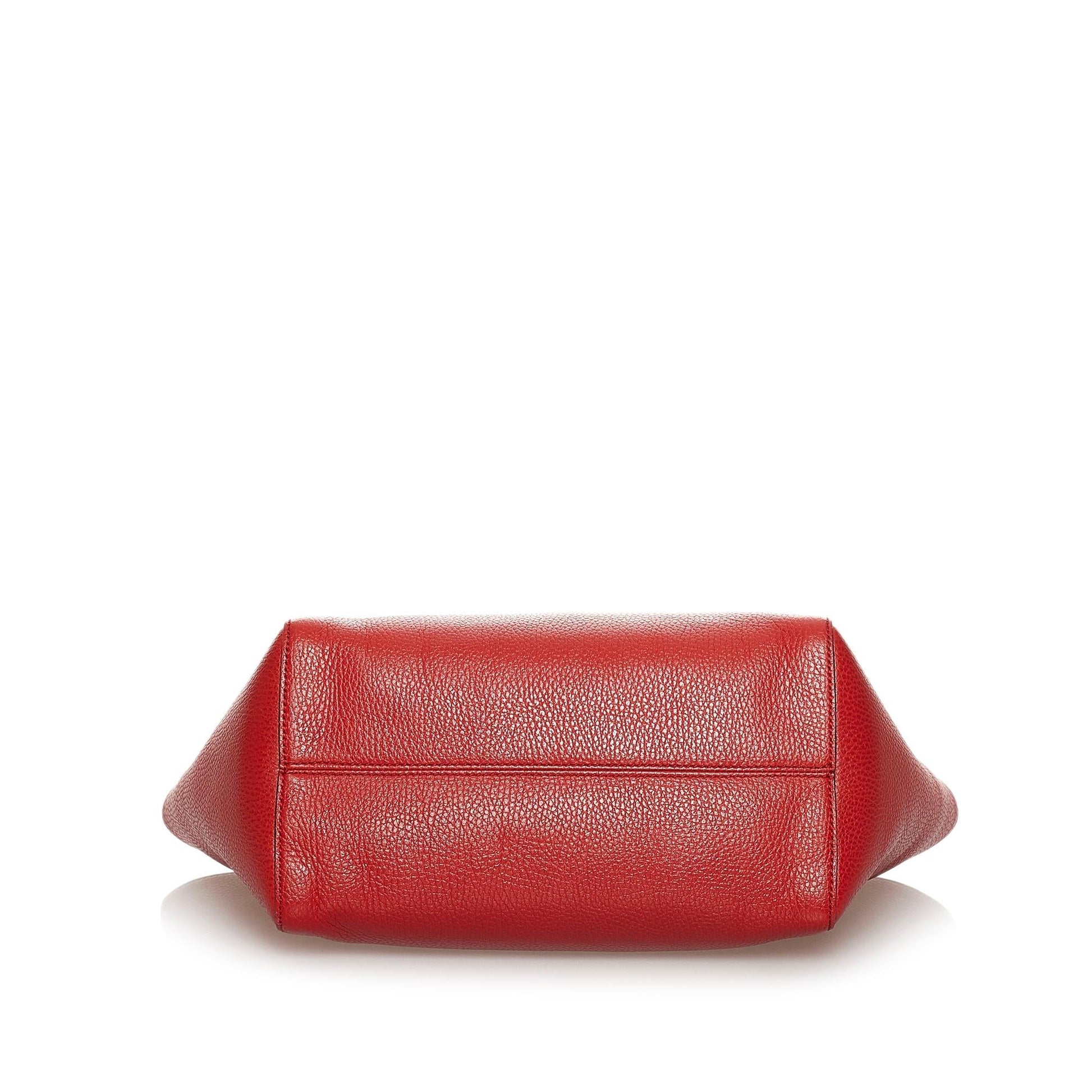 Gucci Swing Leather Tote Bag (SHG-34157)