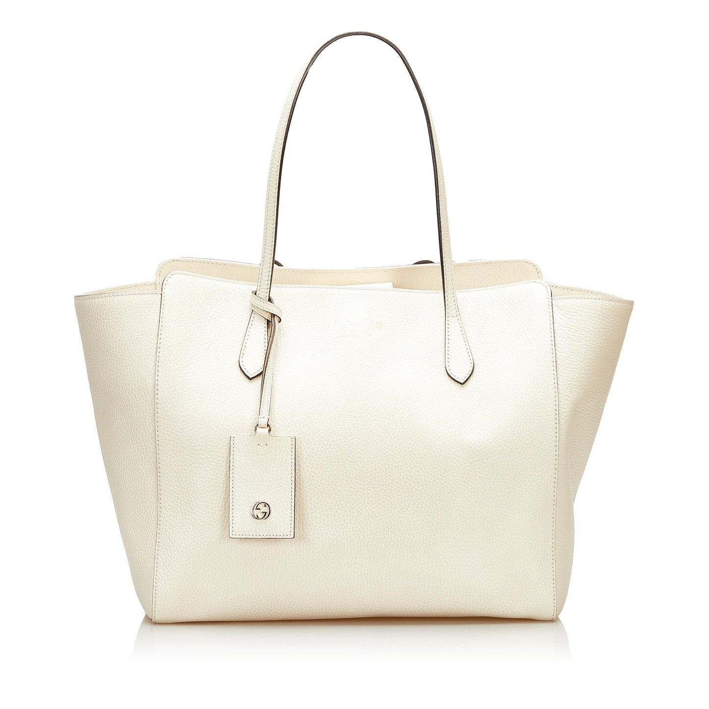 Gucci Swing Leather Tote Bag (SHG-35659)