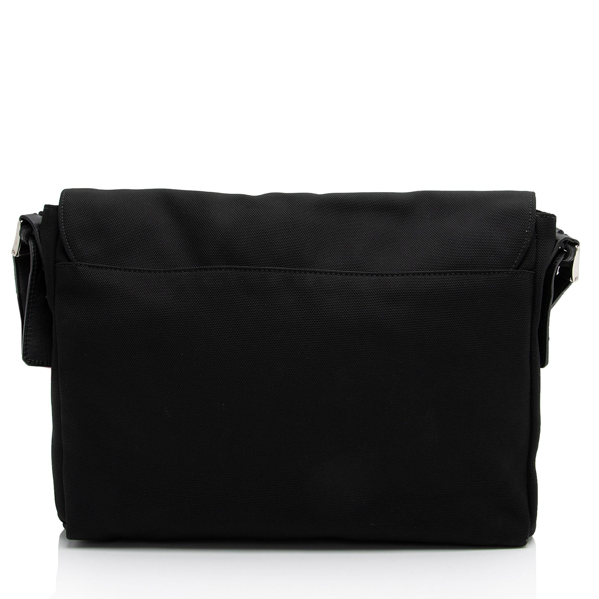 Gucci Nylon Canvas Shoulder Bag