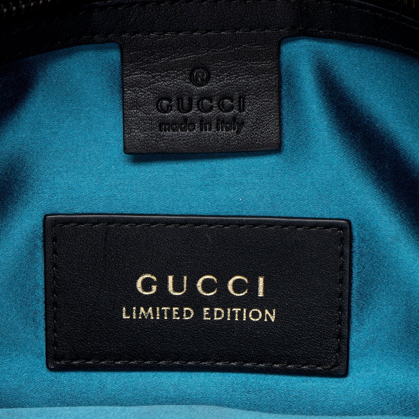 Gucci Velvet Embellished Hearts GG Marmont Medium Flap Bag