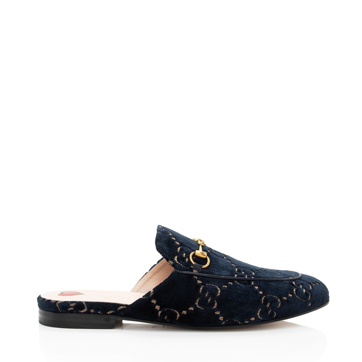 Gucci Velvet Princetown Mules - Size 10 / 40 (SHF-sXPnT2)