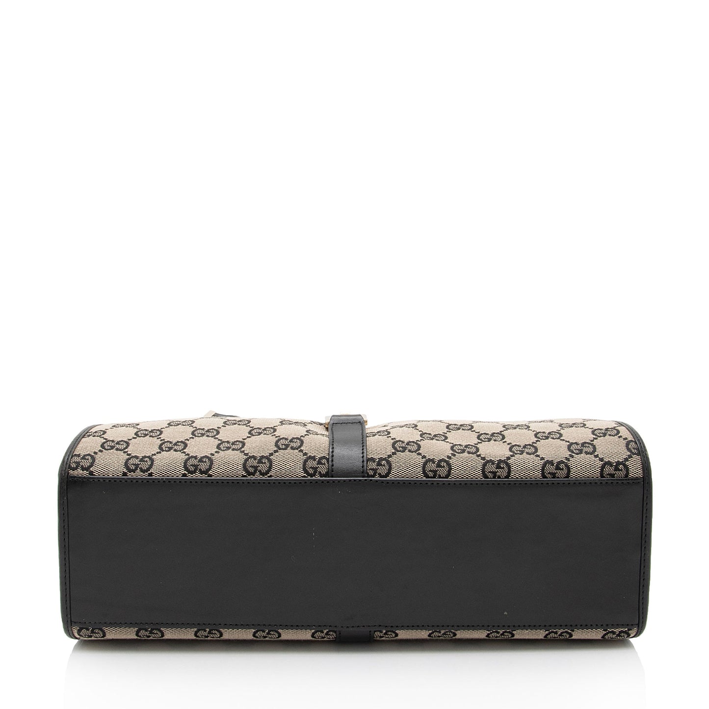 Gucci Vintage GG Canvas Bardot Medium Shoulder Bag (SHF-MzOFGC)