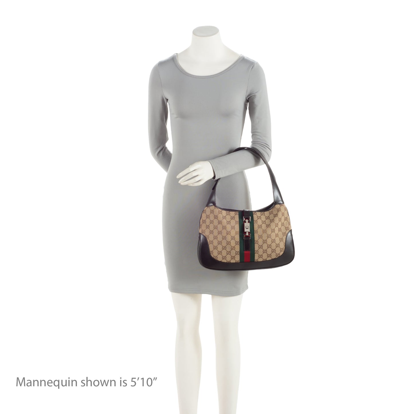 Gucci Vintage GG Canvas Jackie Hobo (SHF-0vIVSI)