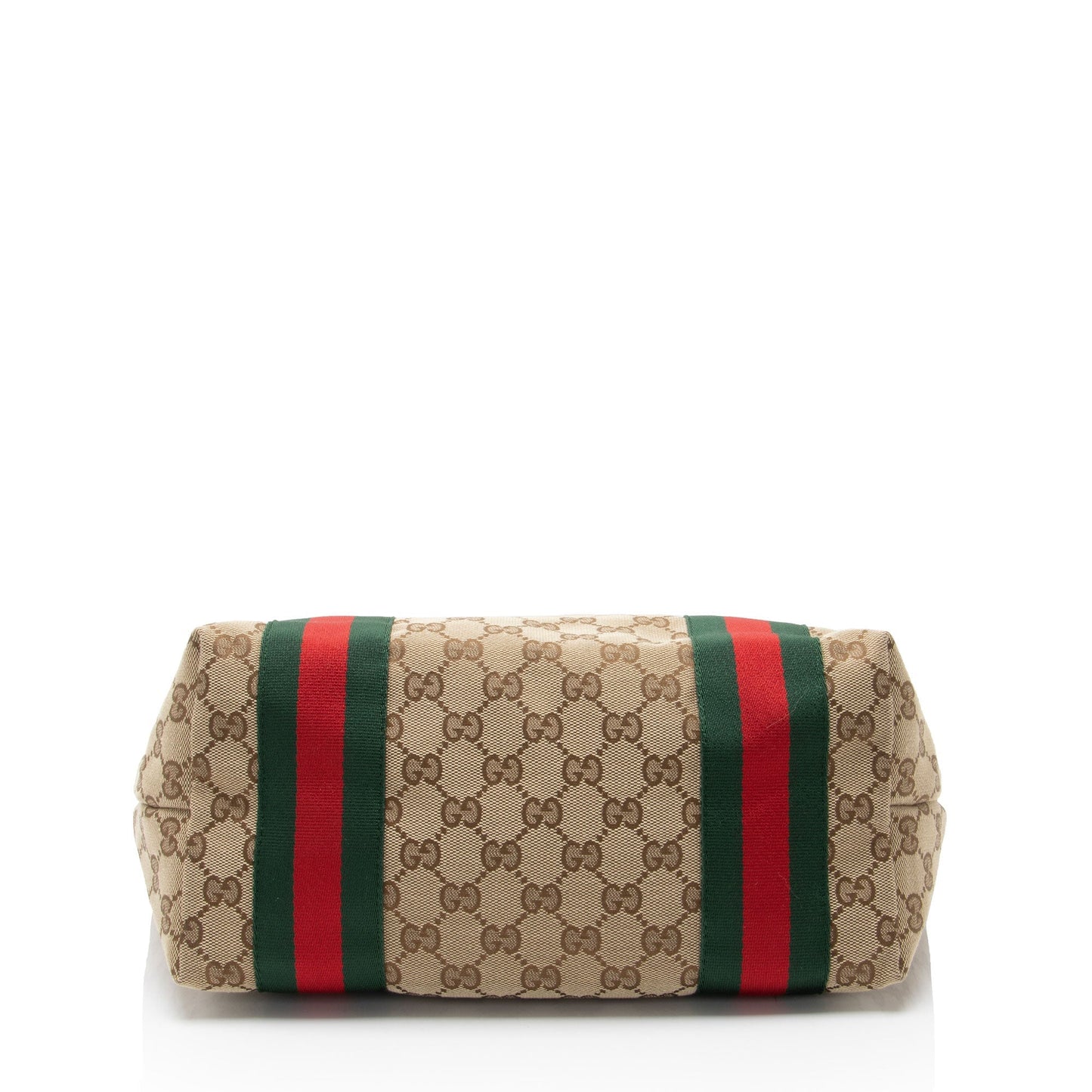 Gucci Vintage GG Canvas Web Jolie Medium Tote