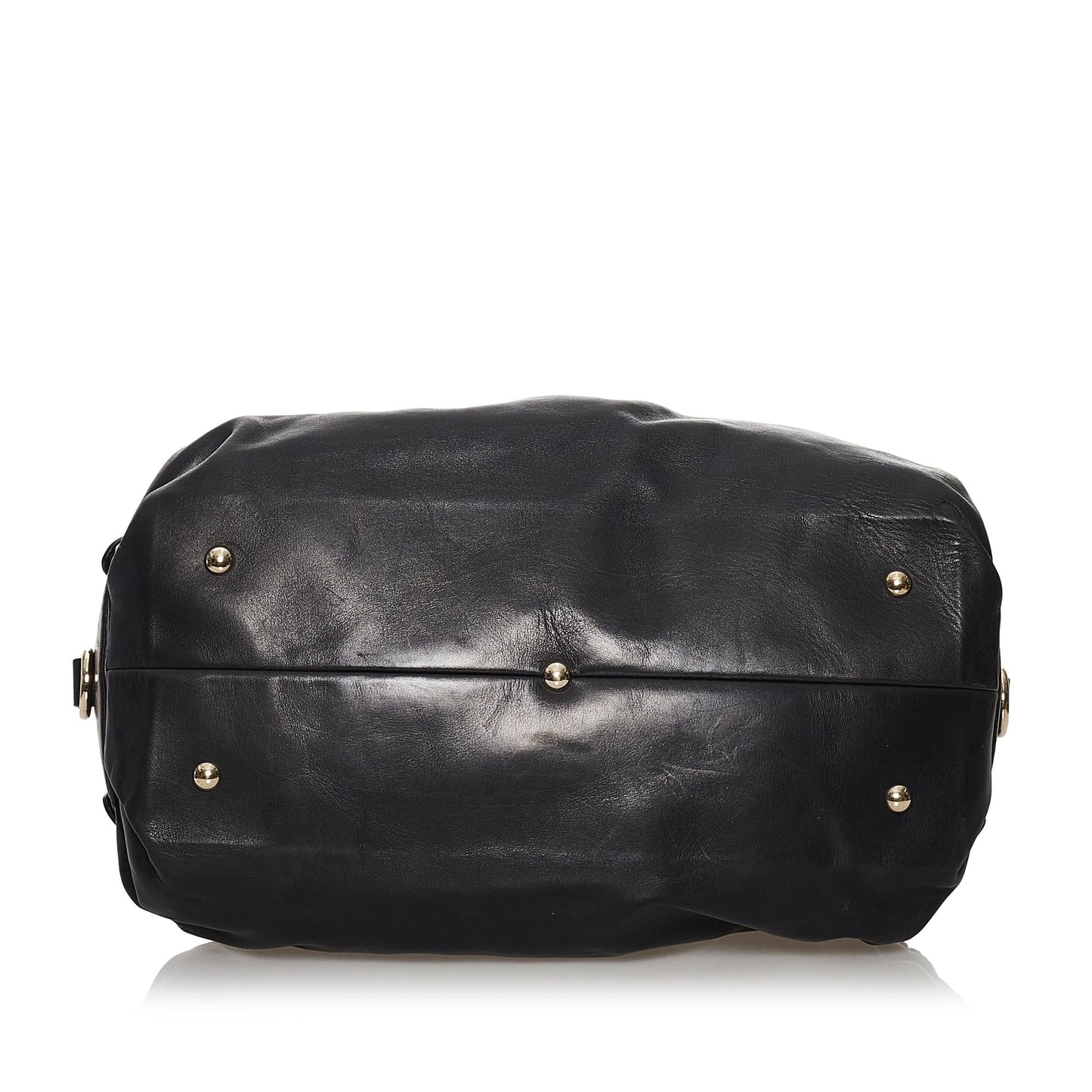 Gucci Vintage Leather Satchel (SHG-30654)